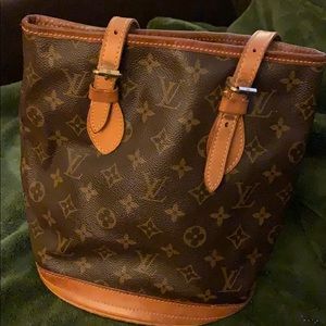 Authentic LV Bucket Bag